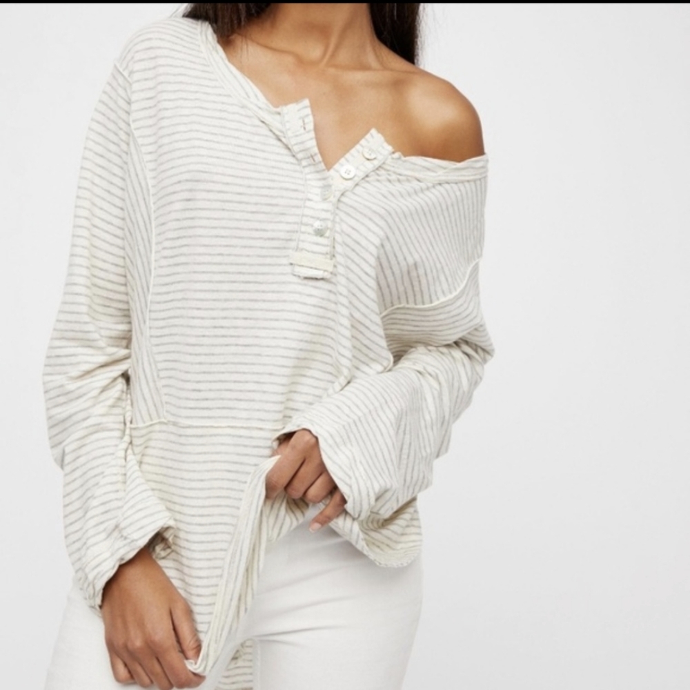 Free People We the Free Hong Kong Henley